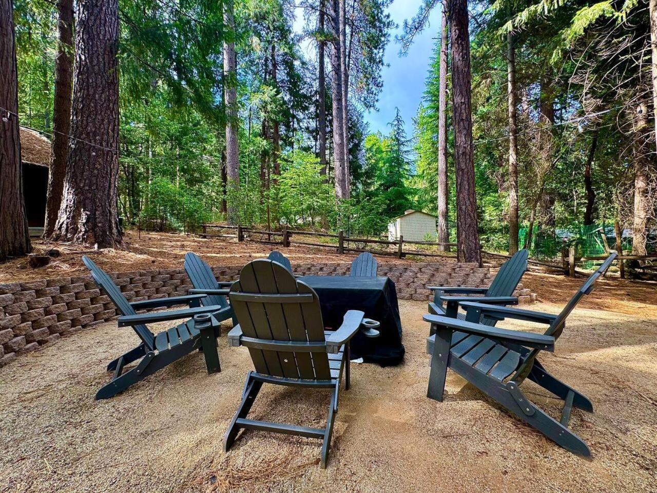 Cabin In The Trees-Game Room Pollock Pines Extérieur photo
